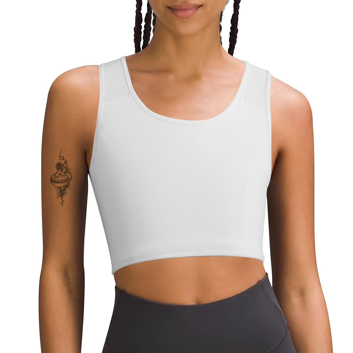 XUJI Half Chest Binder, Compression Bra, Transgender FTM Pullover Design Binder - XUJI Srore