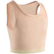 Transgender FTM Trans Breathable Half Chest Binder