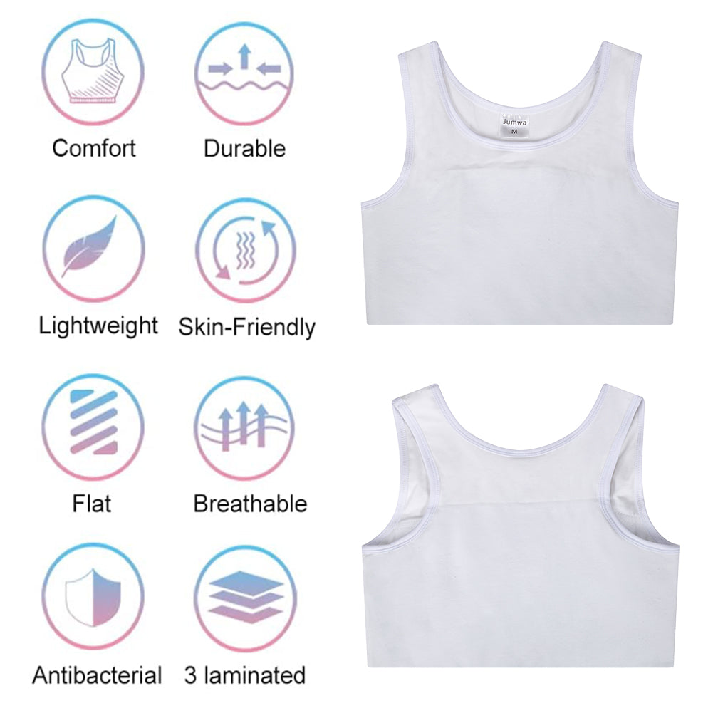 XUJI Breathable Half Chest Binder - XUJI Srore
