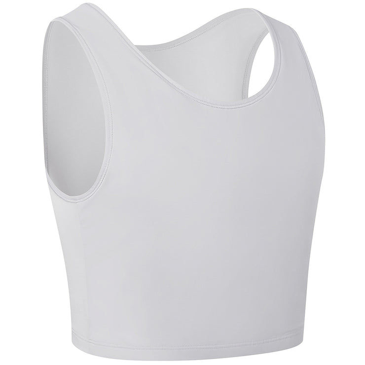 Half Pullover Chest Binder Compression Bra