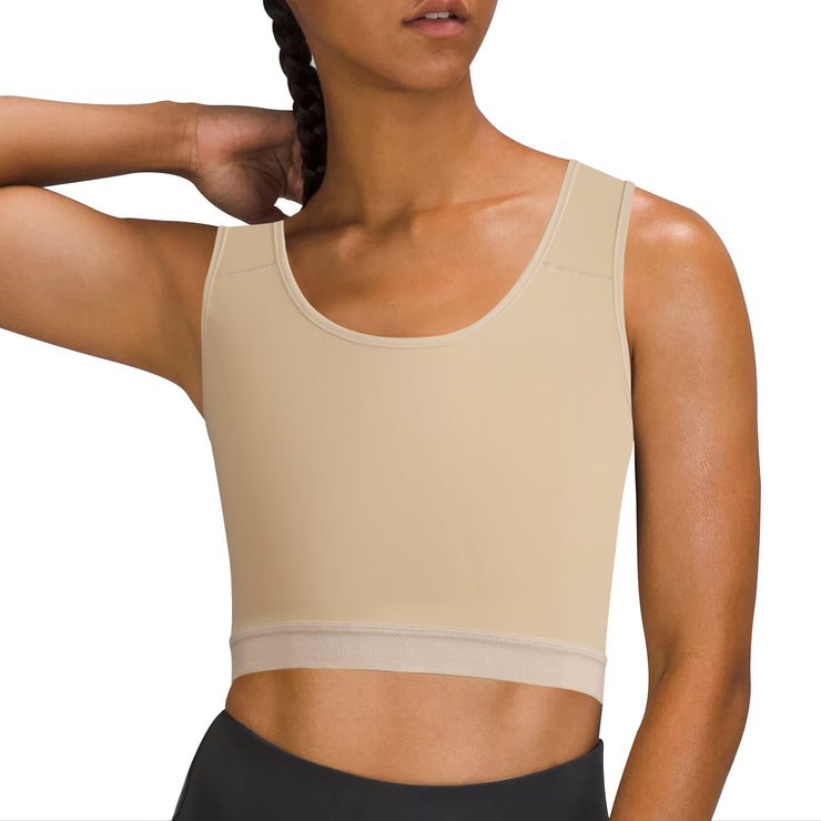 XUJI Transgender Chest Binder FTM Binder Trans Half Breast Binder Tank Top - XUJI Srore