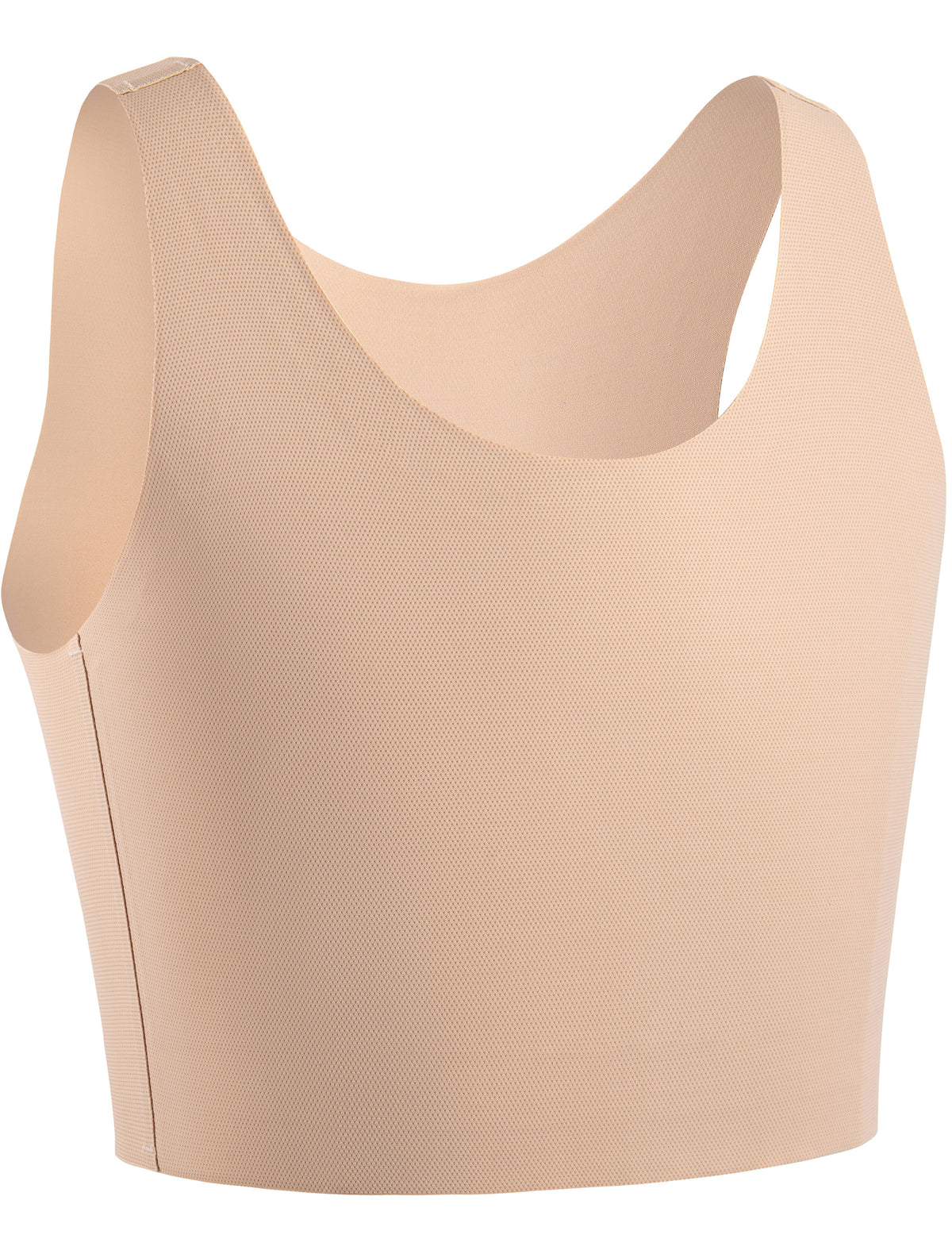 XUJI Seamless Chest Binder Women FTM Transgender Wireless Binder Sport Compression Bra Pullover Tank Top