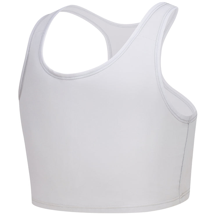 Transgender FTM Breathable Half Chest Binder Tank Top