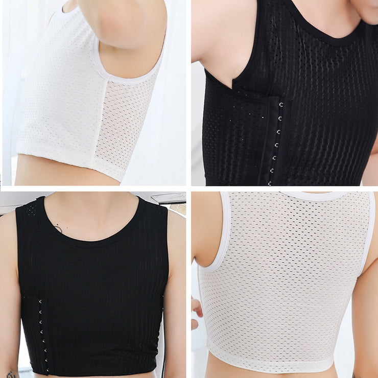 XUJI Half Chest Binder Tank Top - XUJI Srore