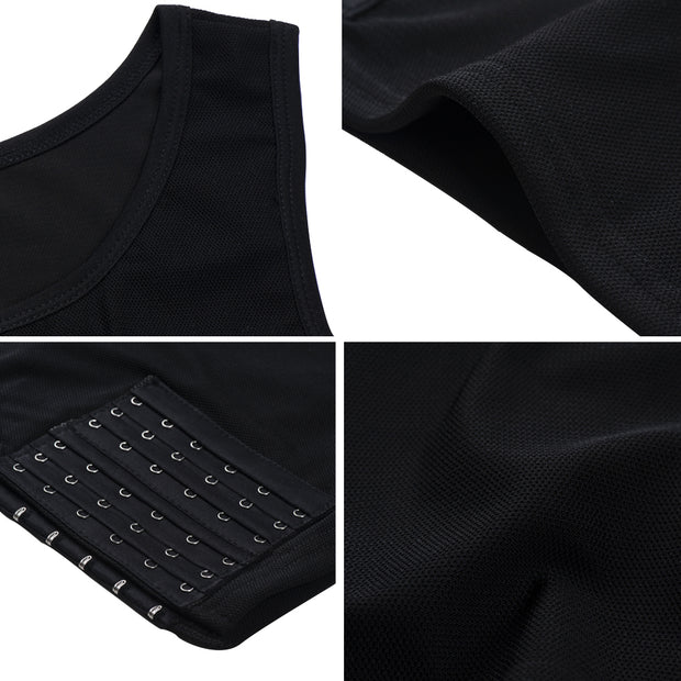 Elastic Breathable Half Chest Binder