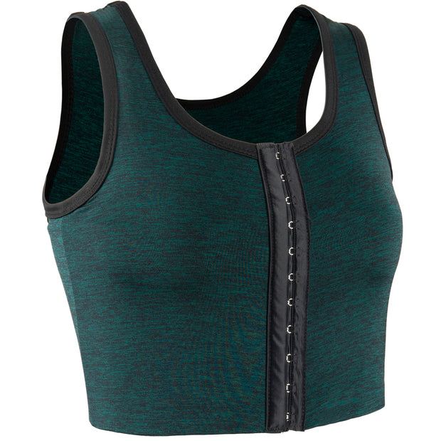 3 Rows Central Clasp Chest Binder Tank Top