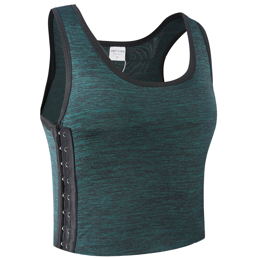 Breathable Yoga Cotton Elastic Band Colors Chest Binder