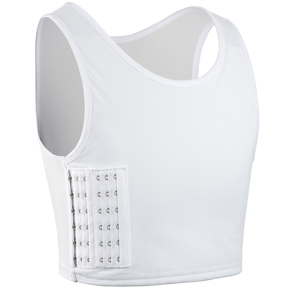Tomboy FTM Transgender Elastic Breathable Half Chest Binder